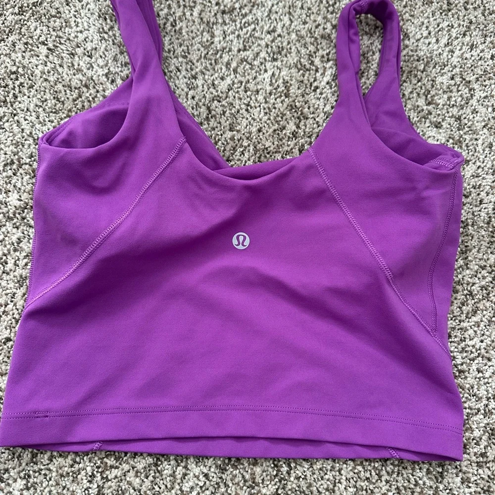 Lululemon Athletica Purple Align Tank size 4 - Picture 3 of 4
